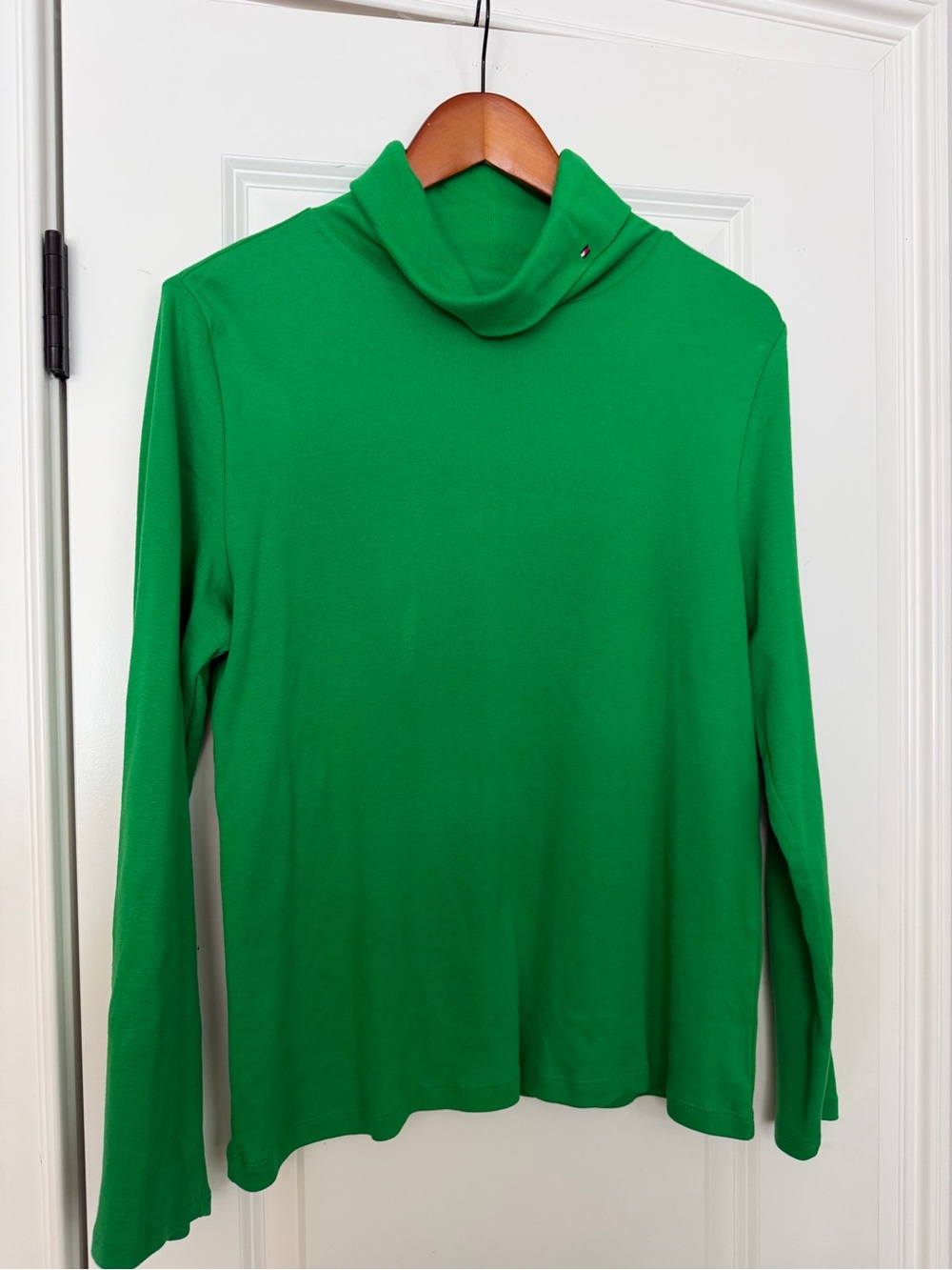 Tommy Hilfiger Kelly Green Turtleneck Sweater